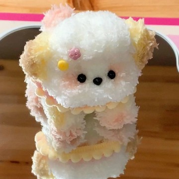 臺灣/🌸手工 DIY 手作 永生花 扭扭棒高顏值扭扭棒小狗毛絨玩偶創意手工DIY材料包爆款送女友禮物掛件