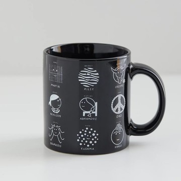 美國 MoMA 藝術史馬克杯水杯咖啡杯陶瓷杯藝術水杯帶手柄