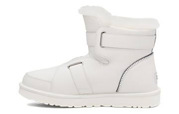 WMNS UGG MINI BUCKLE SHORT BOOTS WHITE
