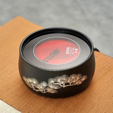 【citiesocial聖誕節暨雙12禮物派對】鶯歌燒電陶爐 黑地銀松 粉彩淺藍梅竹先春 京都藍地雪櫻 天目釉金松  黑地梅花藍色飛鳥 粉彩淺藍梅竹先春