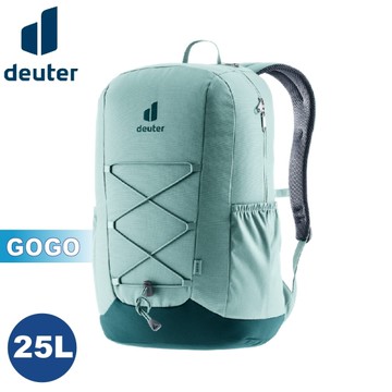 【Deuter 德國 25L GOGO休閒旅遊背包《湖綠》】3813224/雙肩後背包/登山包/戶外旅遊