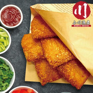 【小川漁屋】 香酥花枝排72片（75g±10%片/12片/盒）