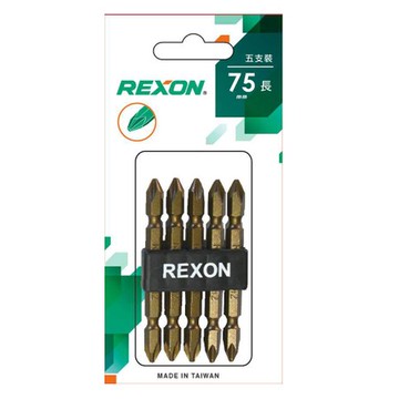 十字起子頭75mm長-5支裝