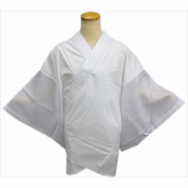 半襦袢 半じゅばん 夏用 絽 メンズ 男性 白色地白衿 ｍ ｌ ｌｌ 日本製 洗える 夏物 和装 着物 浴衣 下着 男物 通販 Lineポイント最大1 0 Get Lineショッピング