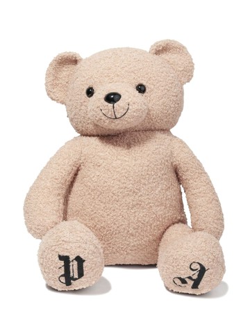 Palm Angels Kids - Bear logo-embroidered backpack - kids - Polyamide/Polyester/Polyester/Polyamide - One Size - Brown