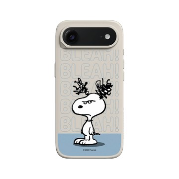 iPhone Air SolidX 貝殼灰 - 史努比 Snoopy - 不開心