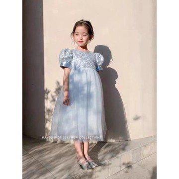 女童公主夏季tutu生日演出連衣裙