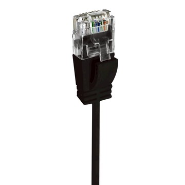 POLYWELL CAT6 高速網路線 RJ45福祿克認證 PW15-W58-N005  50cm  黑色  1條