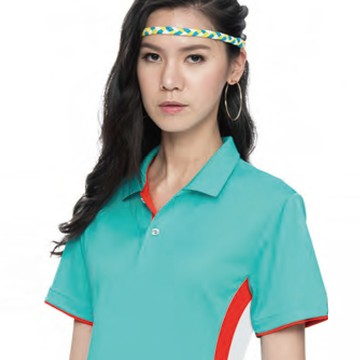 吸濕快乾排汗POLO衫(果綠)-女款(99123-1)