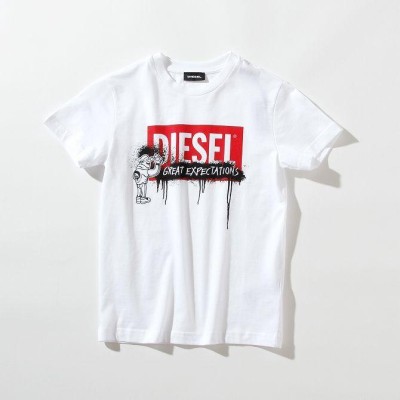 DIESEL ディーゼル プリント半袖Tシャツ カットソー ブランド 子供