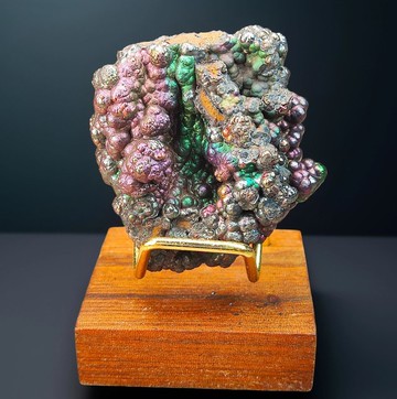 菩提珠膽力泥活石(彩色)  招財 升運 冥想 改善氣場 驅