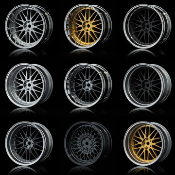 ✿AREA.TOY✿ MST 1/10 可變度數輪框 多色可選 LM offset changeable wheels