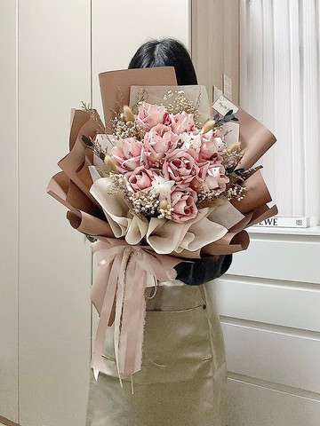 美拉德 有錢花束