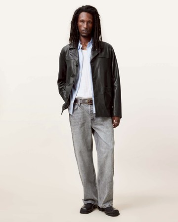 LUCAS 羊皮西裝外套