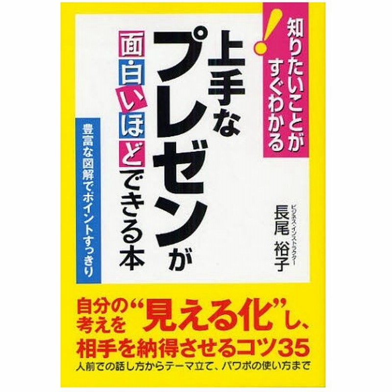 上手なプレゼンが面白いほどできる本 自分の考えを 見える化 し 相手を納得させるコツ35 通販 Lineポイント最大0 5 Get Lineショッピング