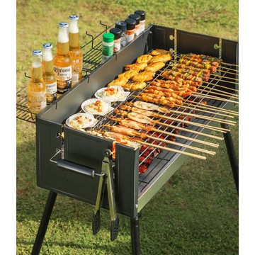 燒烤架 家用大號不鏽鋼燒烤爐bbq炭烤爐戶外摺疊可攜式燒烤架