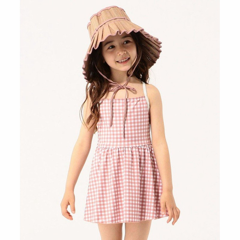 シップス キッズ Ships Kids チェック スイム ワンピース 100 130cm キッズ ピンク 100 Ships Kids 通販 Lineポイント最大get Lineショッピング