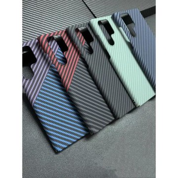 三星S24Ultra手機殼碳纖維全包適用S21+凱夫拉同款S21U/S20輕薄芳綸s22Ultra/s23+殼碳纖維手機殼凱拉夫高級