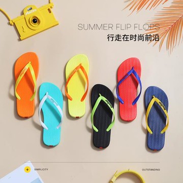 Swalker人字拖男士夏季防滑沙灘鞋戶外穿涼拖夾板拖鞋夾拖橡膠