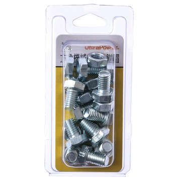 743 六角機械牙螺絲 附帽 M8X12mm 10組