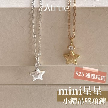 【精緻可愛⭐️】精緻星星吊墜項鍊 925 純銀項鍊 星星項鍊 吊墜項鍊 長項鍊 項鍊女 女生項鍊