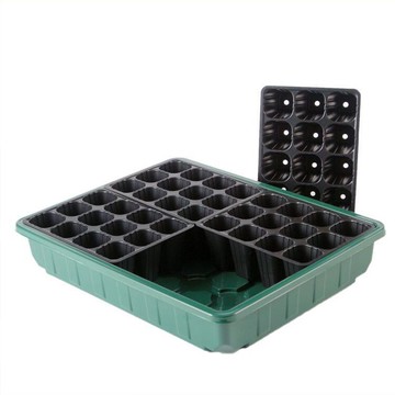 大號育苗盒24孔48孔播種養殖培育盆穴盤扦插多肉葉插果蔬繁殖容器