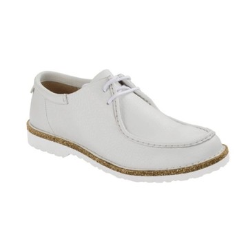 BIRKENSTOCK 勃肯 / Delano / 真皮 / 窄版 / 白色