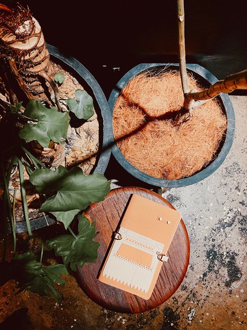 2023 | 有朝一日 • 文房具 - 素食者皮革 香草色日記本/ 手帳本