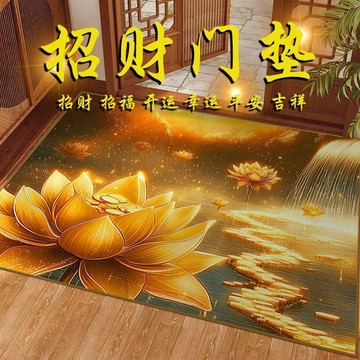 甄選好物🌈入戶門地墊開運風水墊子聚財轉運進門腳墊家用大門口耐磨玄關地毯