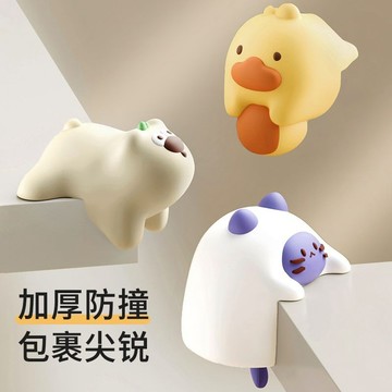 📣爆款推薦📣可愛防撞貼超萌桌角軟貼卡通防磕碰條保護寶寶桌子安全油煙機窗戶 QIJJ
