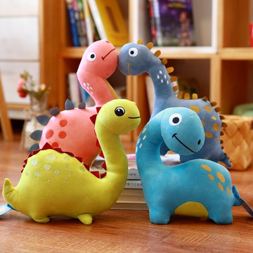 小恐龍毛絨玩具霸王龍抓娃娃機公仔玩偶婚慶活動兒童節女生禮物