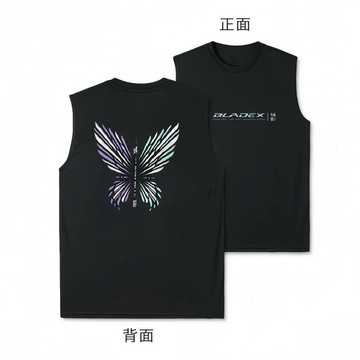 台灣出貨 羽毛球服速幹背心無袖坎肩運動上衣休閒透氣比賽訓練衫夏短袖t恤男生上衣運動上衣坎肩衣