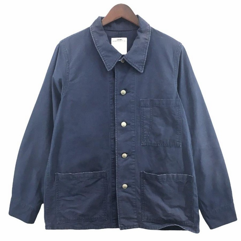 visvim TRAVAIL COVERALL カバーオール ジャケット SS TRAVAIL COVERALL DMGD | Visvim Official North American