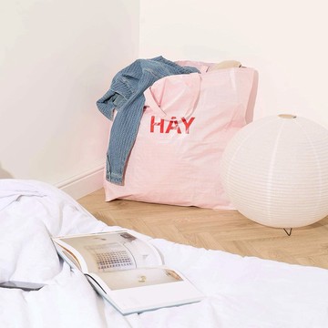 【HAY丹麥當代家居設計】Candy Mono Bag XL / 提袋 - 淺粉