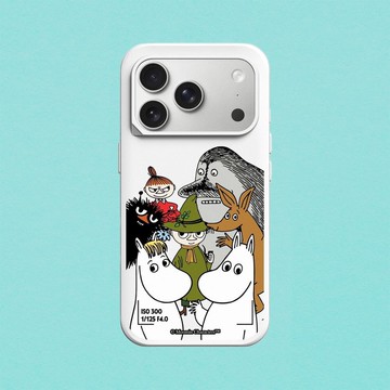 SolidX 強化吸震緩衝防摔手機殼∣姆明Moomin/誰沒看鏡頭?