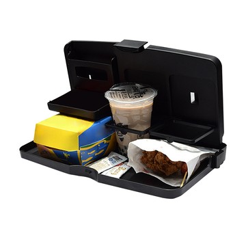 藻土屋 汽車椅背收納餐桌/車用飲料架/車用餐桌-A