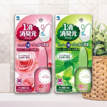 小林製藥 一滴消臭 20ml 薄荷香／玫瑰香 芳香劑 消臭劑 居家香氛 浴室 馬桶除臭 清潔【三哥嚴選】D032619