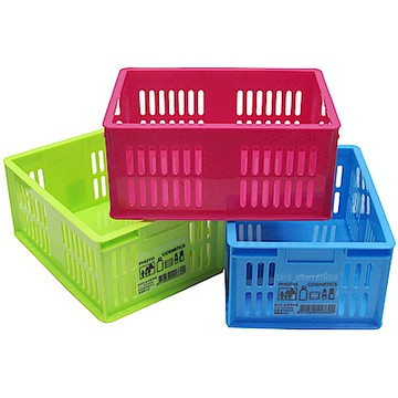 月陽超值3入台灣製造多功能可堆疊置物籃收納籃(00330)