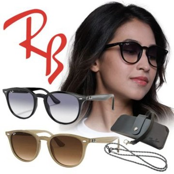 RayBan 雷朋 亞洲版 時尚膠框太陽眼鏡 RB4259F 漸層色款任選 公司貨(贈RAYBAN眼鏡掛袋+眼鏡繩)