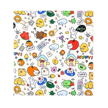 魔術自黏包貓布 7kg以下適用  大(70 x 70cm)  1條  混和顏色