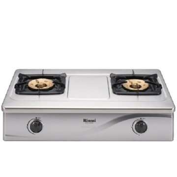 (全省安裝)林內全不鏽鋼雙口RTS-203SC瓦斯爐桶裝瓦斯RTS-203SC_LPG