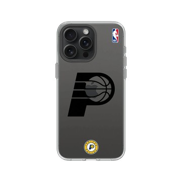 iPhone 15 Pro Max Clear 透明 - NBA - B&W-印第安納溜馬 Indiana Pacers B&W