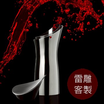 【預購】注酒封酒濾酒醒酒器SWAN【天鵝紀念款‧雷雕客製】加碼送隨身收納袋 字體：DUTCH (配送時間約7個工作天)