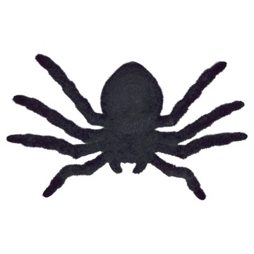 摩達客植絨布擺飾  13 x 20cm  黑色