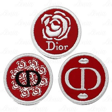Dior 迪奧 超惹火系列 玫瑰漫舞貼紙(布面)+浪漫唇印貼紙(布面)+愛戀玫瑰貼紙(布面)