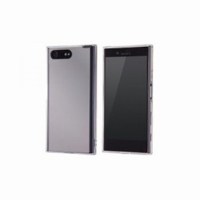 Xperia X Compact ハイブリッドケース ストラップホール 指紋認証対応 卓上ホルダ対応 ミラー シンプル Rt Rxpxccc6 Sv 通販 Lineポイント最大get Lineショッピング