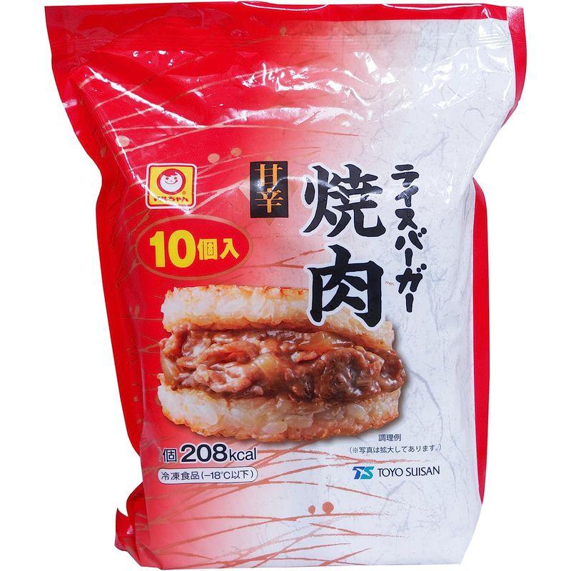 マルちゃん ライスバーガー焼肉 10個入（冷凍）1.2Kg