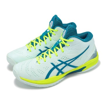 籃球鞋 GELHoop V16 S 男鞋 藍 綠 輕量 回彈 運動鞋 1063A102400