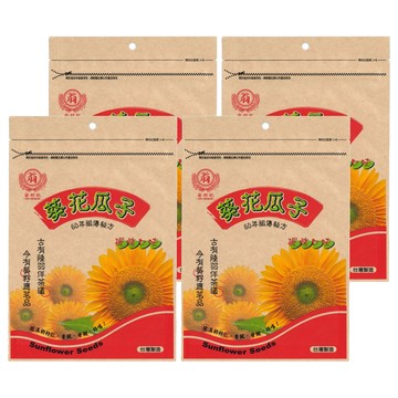 翁財記 葵花瓜子  200g  4個