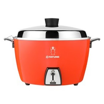 TATUNG 大同 不鏽鋼電鍋 10人份  TAC-10L-DRU  朱紅色